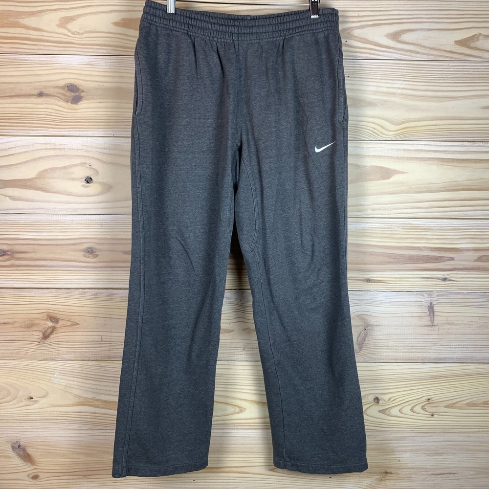 Nike Sweatpant‎ Large Gray Wide Leg Baggy Straight 611458-071